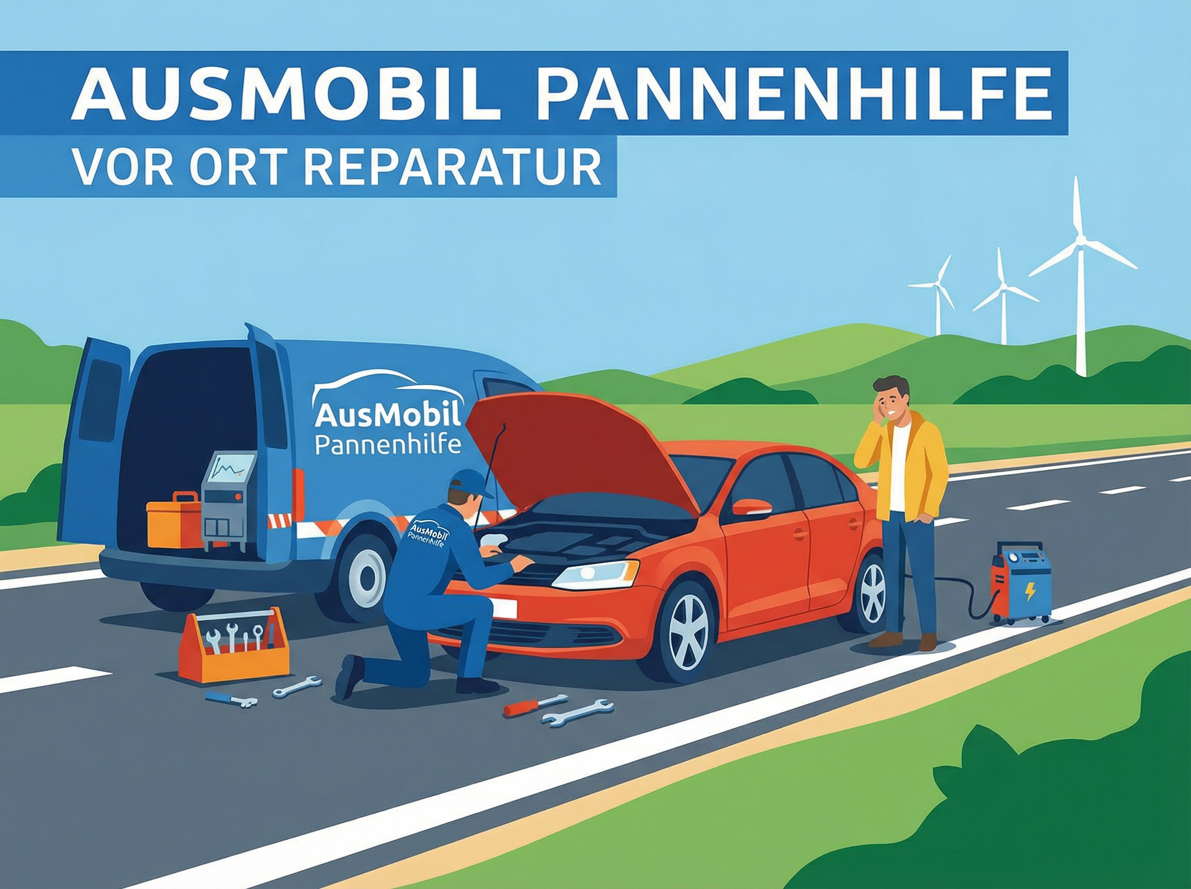 Pannenhilfe vor Ort